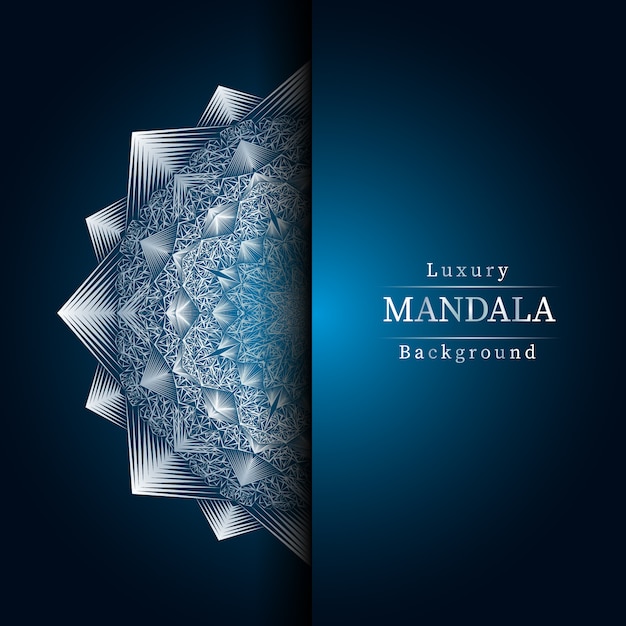 Fondo de mandala de lujo creativo