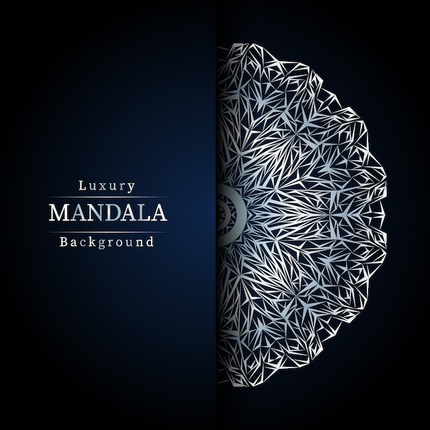 Fondo de mandala de lujo creativo