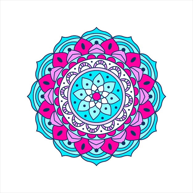 Fondo de mandala de lujo creativo