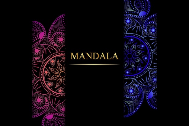 Fondo de mandala de lujo estilo árabe islámico oriental estilo ramadán mandala decorativa mandala para p