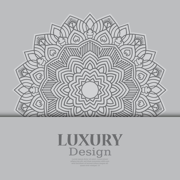 Fondo de mandala de lujo estilo árabe islámico oriental. Mandala decorativa estilo Ramadán.