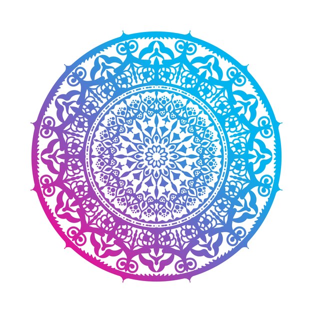 El fondo del mandala de lujo