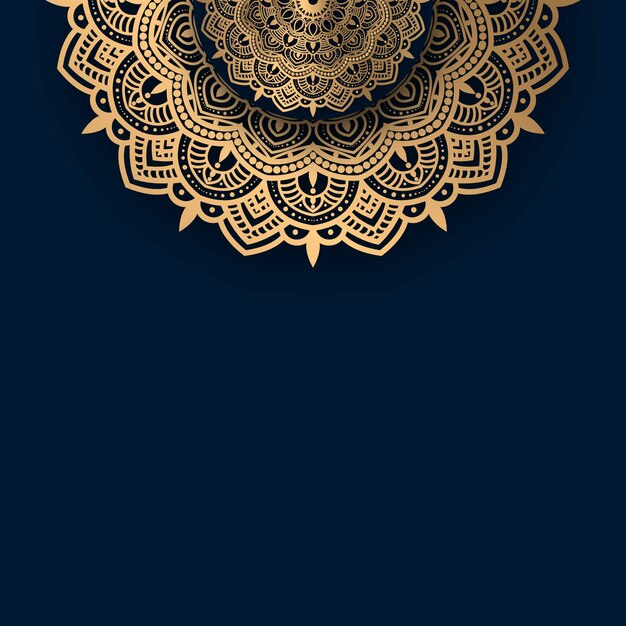 Fondo de mandala de lujo