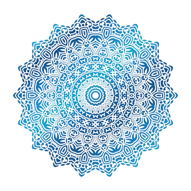 Vector fondo de mandala de lujo