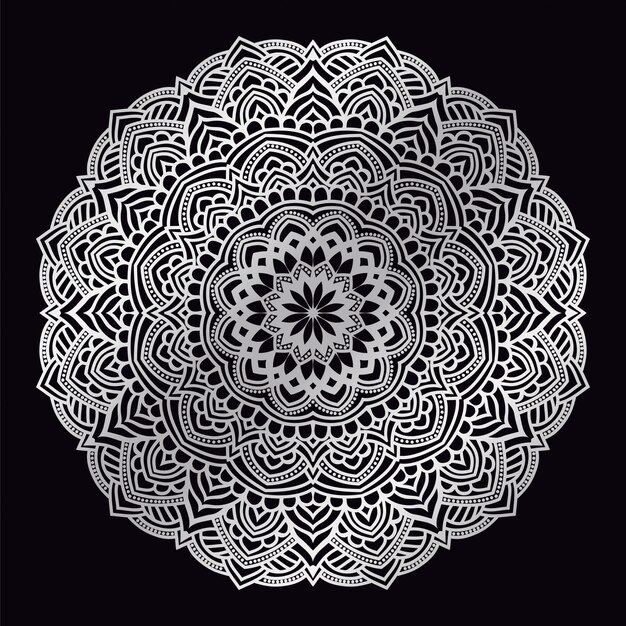 El fondo del mandala de lujo