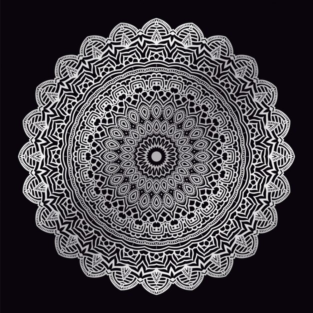 Fondo de mandala de lujo