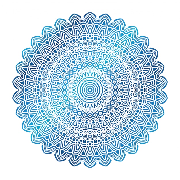 El fondo del mandala de lujo