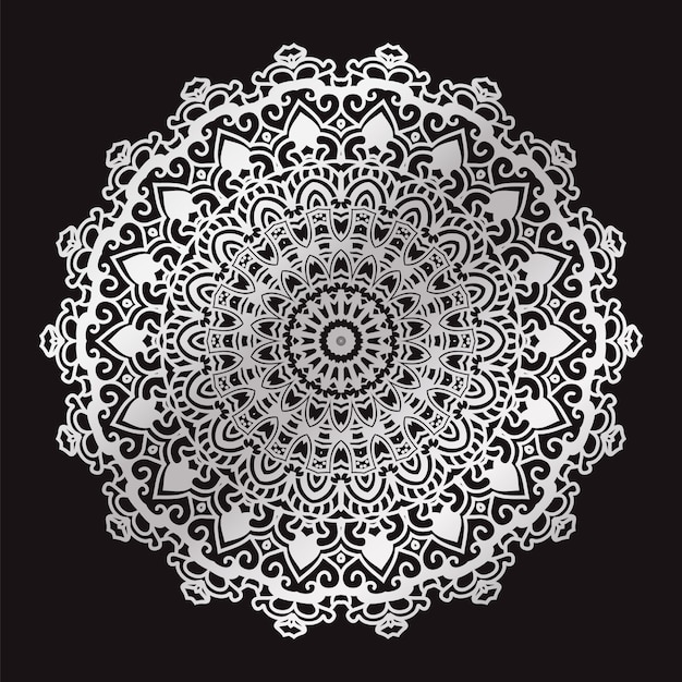 El fondo del mandala de lujo