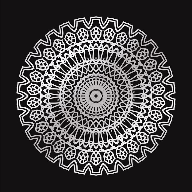 El fondo del mandala de lujo