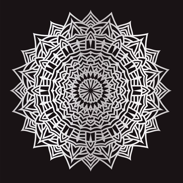 El fondo del mandala de lujo