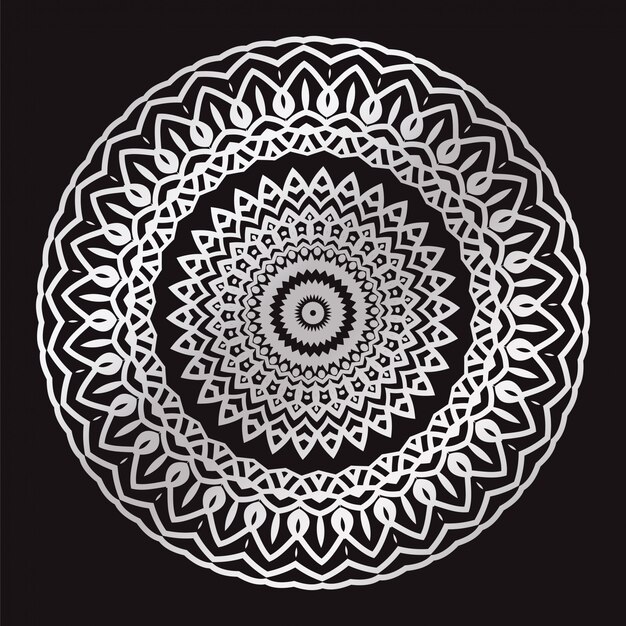 El fondo del mandala de lujo