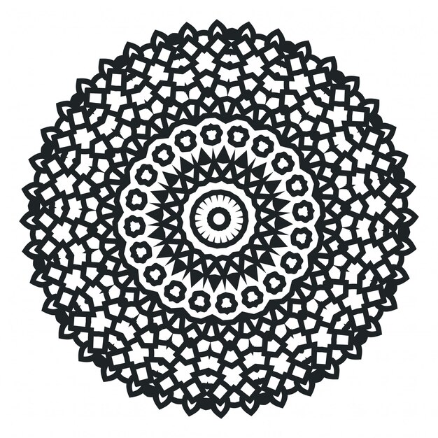 El fondo del mandala de lujo