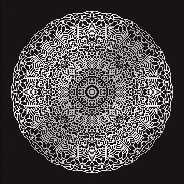 El fondo del mandala de lujo