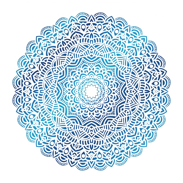 El fondo del mandala de lujo