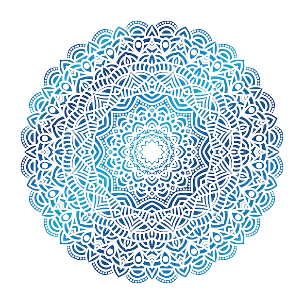 Fondo de mandala de lujo