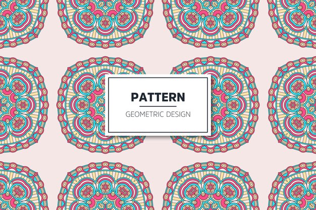 Fondo de mandala ornamental de lujo en color dorado