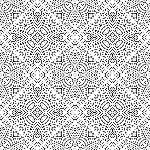 Fondo de mandala ornamental de lujo