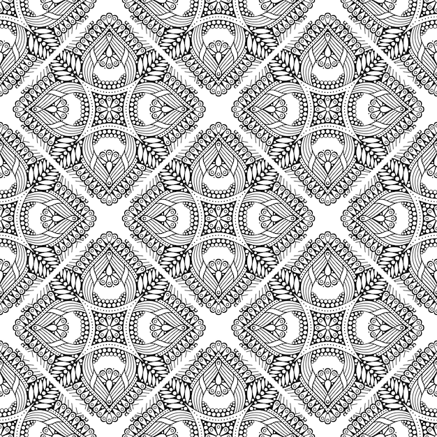 Fondo de mandala ornamental de lujo