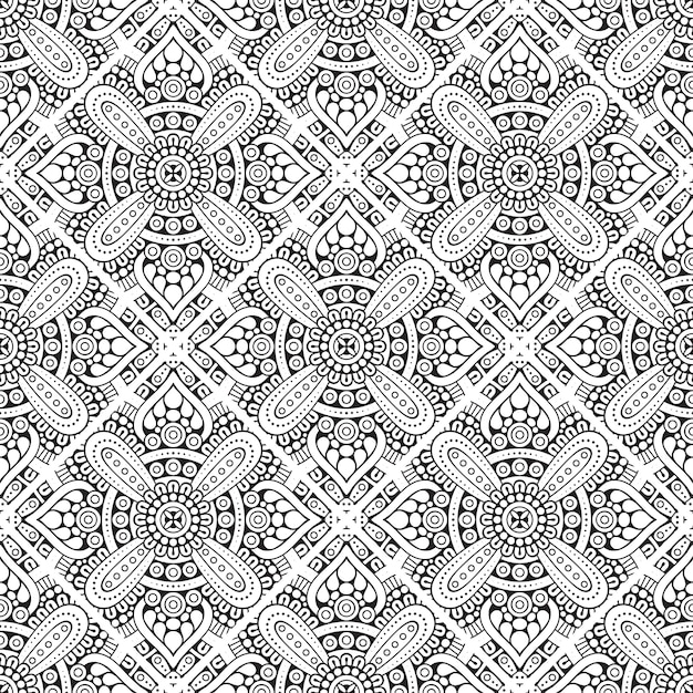 Fondo de mandala ornamental de lujo