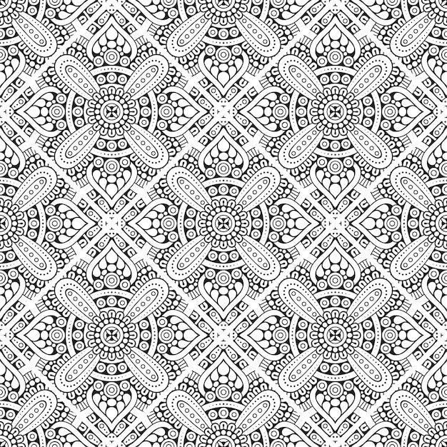 Fondo de mandala ornamental de lujo