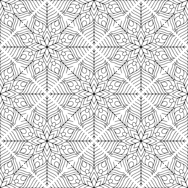 Fondo de mandala ornamental de lujo