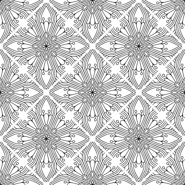 Fondo de mandala ornamental de lujo