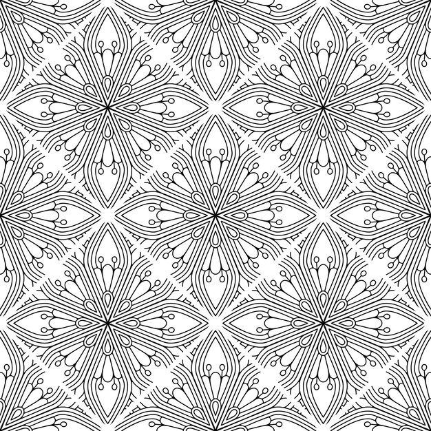 Fondo de mandala ornamental de lujo