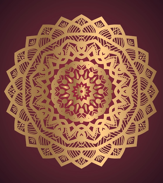 el fondo del mandala vectorial
