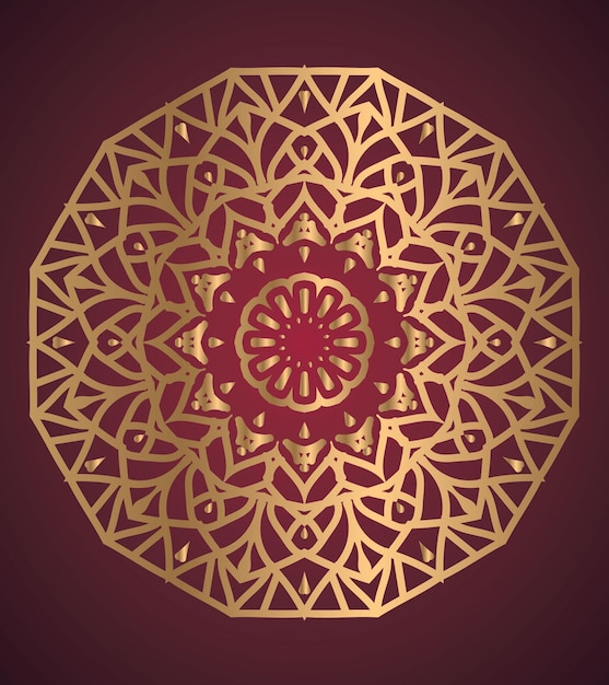 el fondo del mandala vectorial