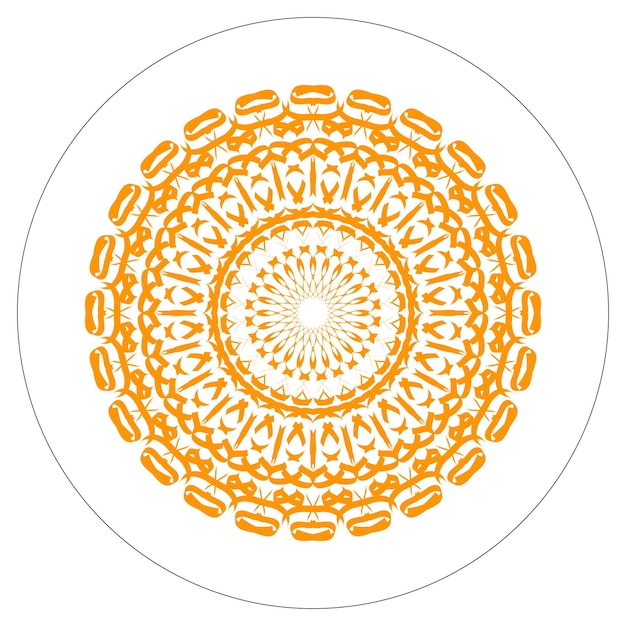 el fondo del mandala vectorial