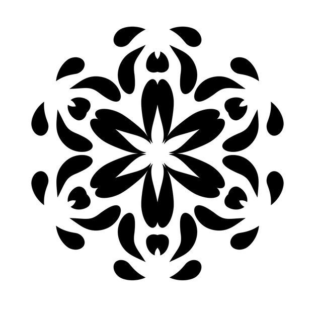 el fondo del mandala vectorial