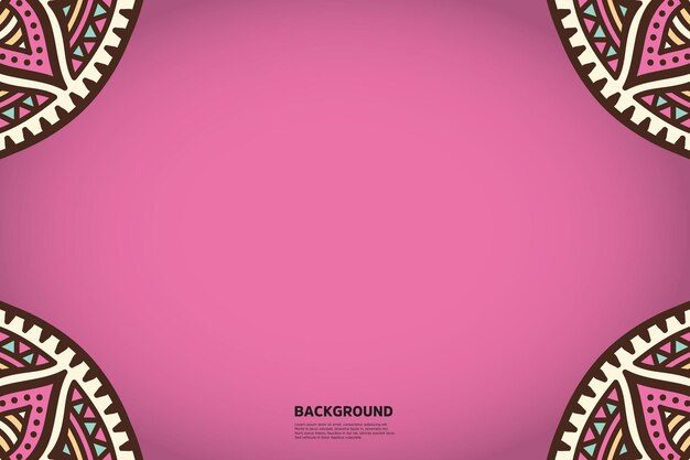 el fondo del mandala