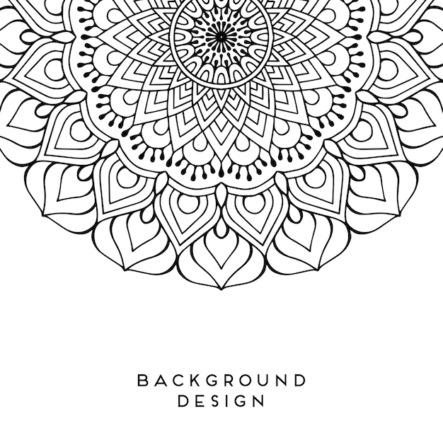 el fondo del mandala