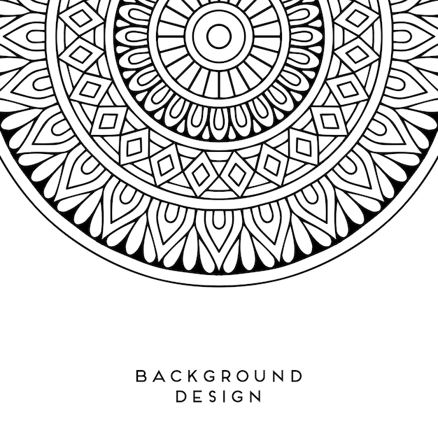 el fondo del mandala