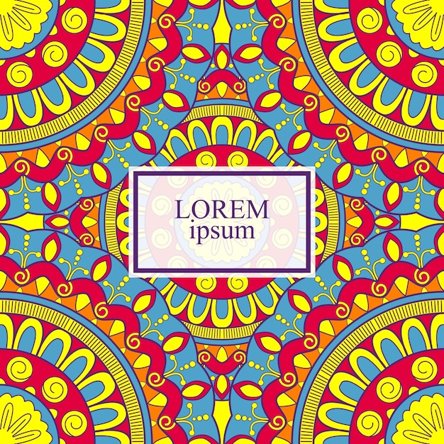 Fondo de mandala