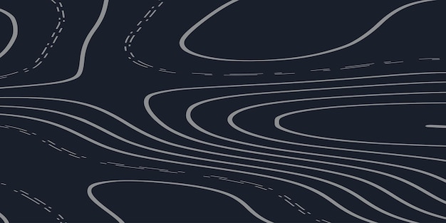Fondo del mapa de contorno topográfico