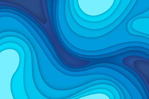 Fondo de mapa topográfico azul