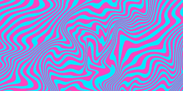 Fondo maravilloso retro Fondo de pantalla psicodélico trippy vintage Textura hippie líquida rosa azul