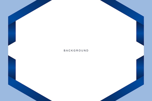 Fondo de marco azul moderno para diseño de presentación, banner, folleto y tarjeta de visita.