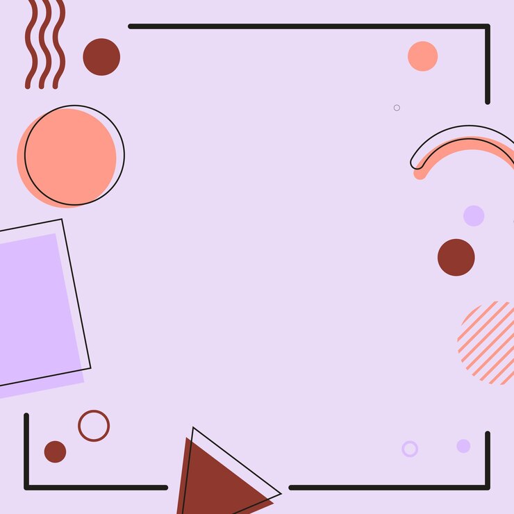 Vector el fondo del marco de memphis es una ilustración vectorial.