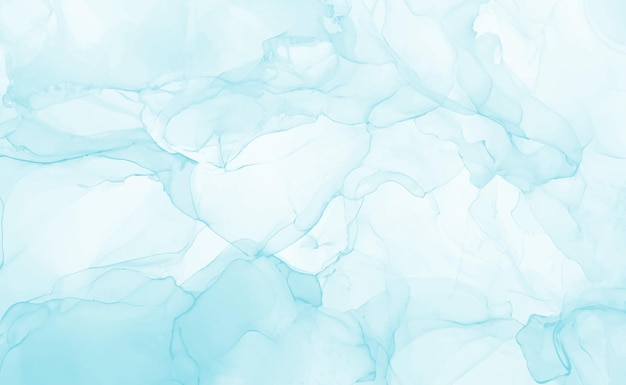 Fondo de mármol acrílico acuarela azul claro