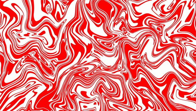 Fondo de mármol de curva detallada en color rojo. Diseño de aceite fluido abstracto moderno.