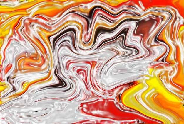 Fondo de mármol líquido abstracto Vector Premium