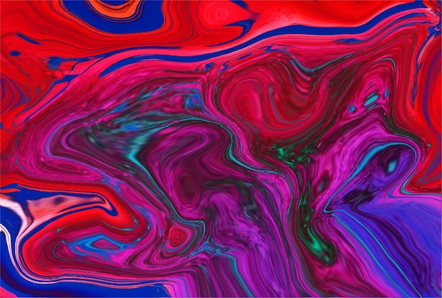 Fondo de mármol líquido abstracto Vector Premium