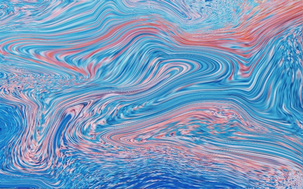 Fondo de mármol líquido abstracto Vector Premium
