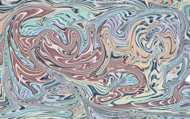 Fondo de mármol líquido abstracto Vector Premium