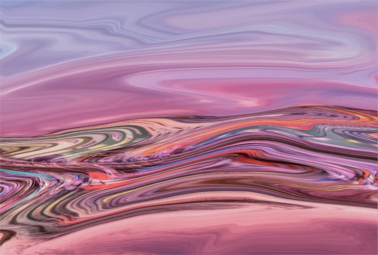 Vector fondo de mármol líquido abstracto