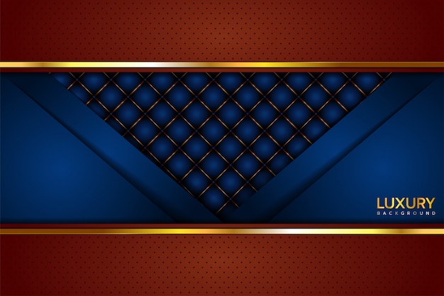 Fondo marrón de lujo azul