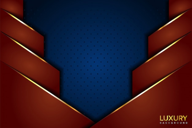 Fondo marrón de lujo azul