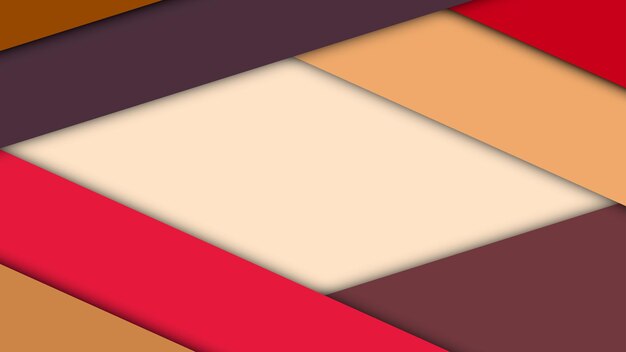 Fondo de material de diseño moderno de hojas de papel con sombras